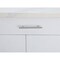 Quinn 6-5/16" Center to Center Brushed Nickel Bar Pull Multipack (set of 10)